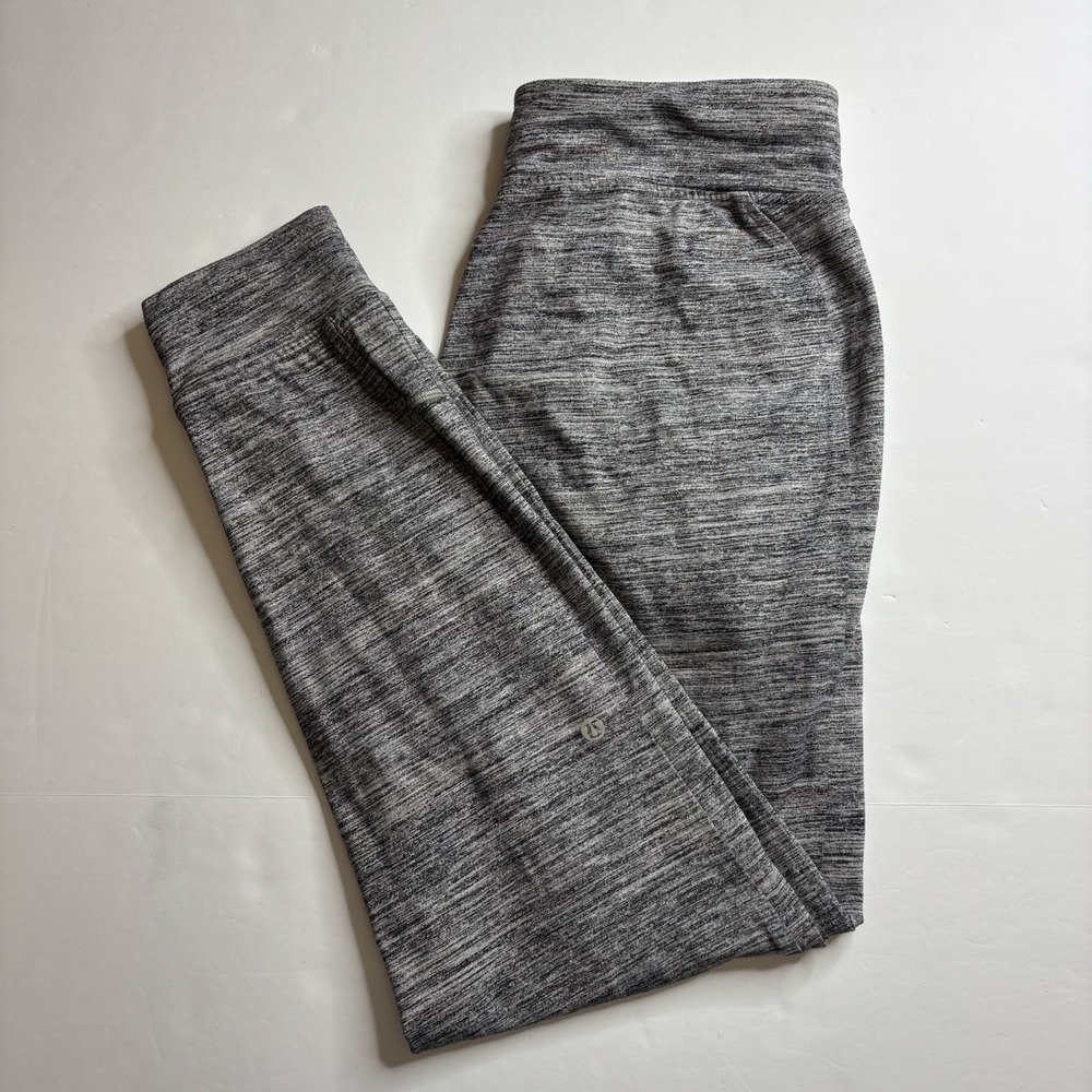 Lululemon Ready to Rulu Gray High-Rise Tapered Jogger Pants Size 8 Medium